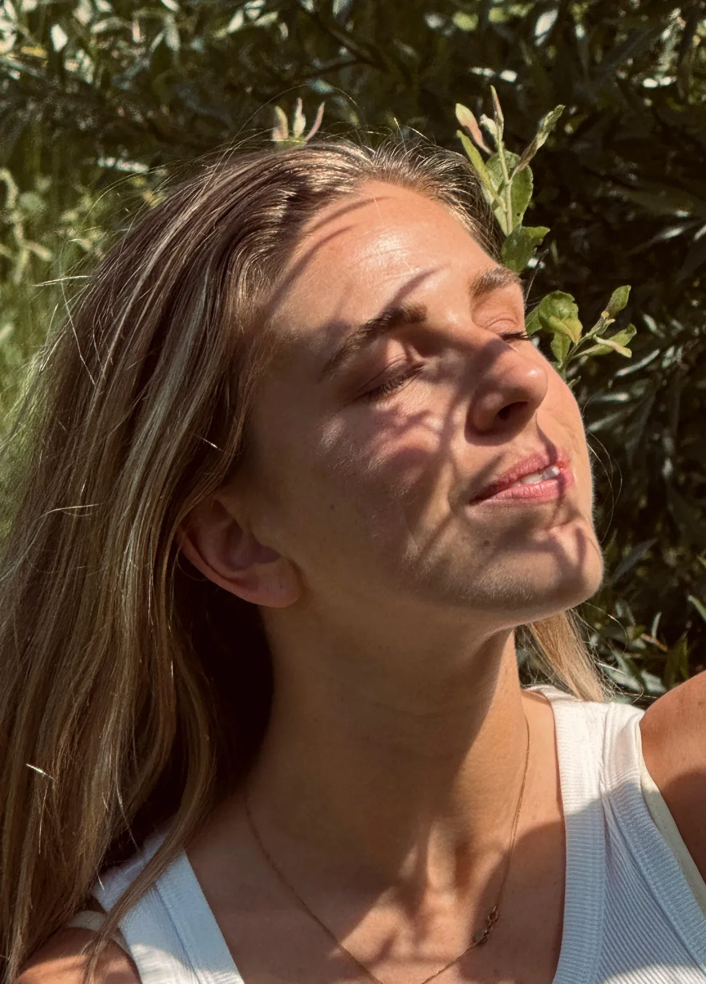 Portret in natuurlijk zonlicht